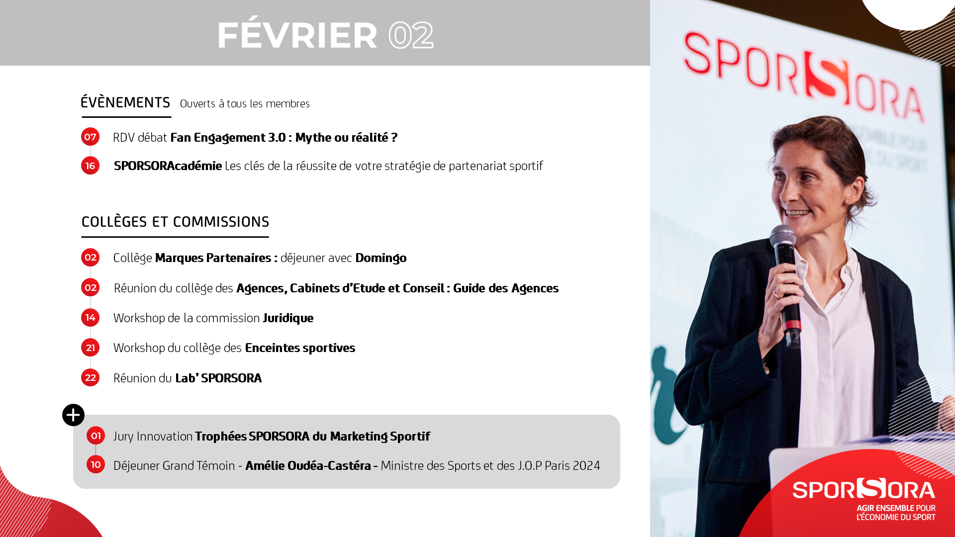 Février calendrier