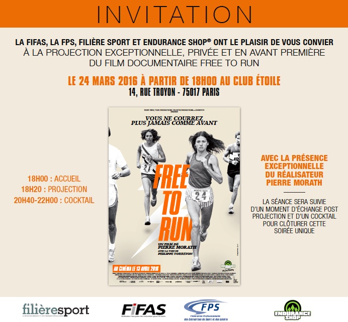 INVITATION FREE2RUN