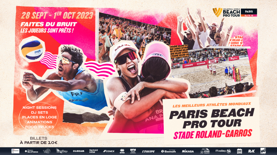 [RNK] Le Paris Beach Pro Tour fait son grand retour au Stade Roland-Garros !