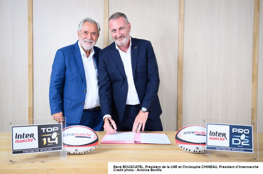 [INTERMARCHE] Intermarché et la Ligue Nationale de Rugby partenaires jusqu’en 2028
